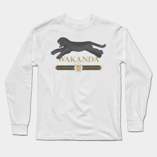 Wakanda Panther Long Sleeve T-Shirt